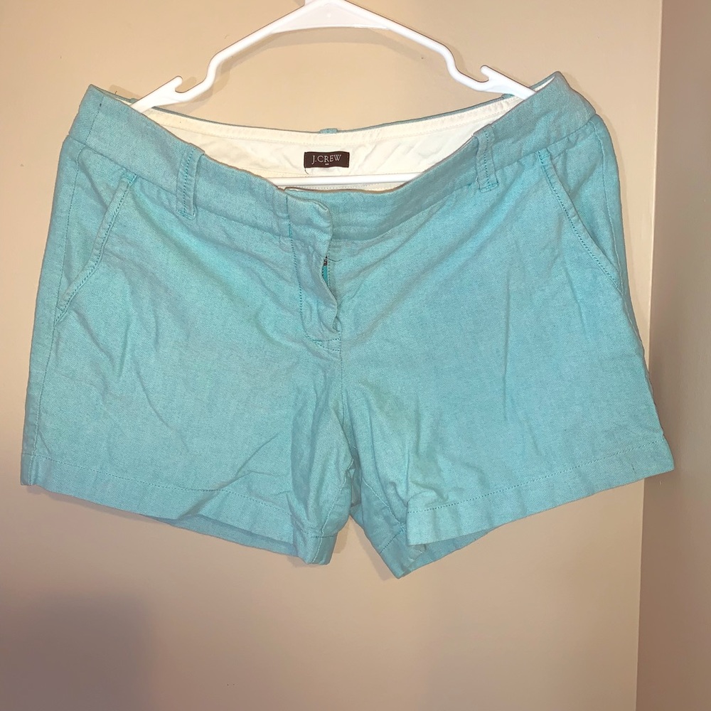 Baby blue shorts